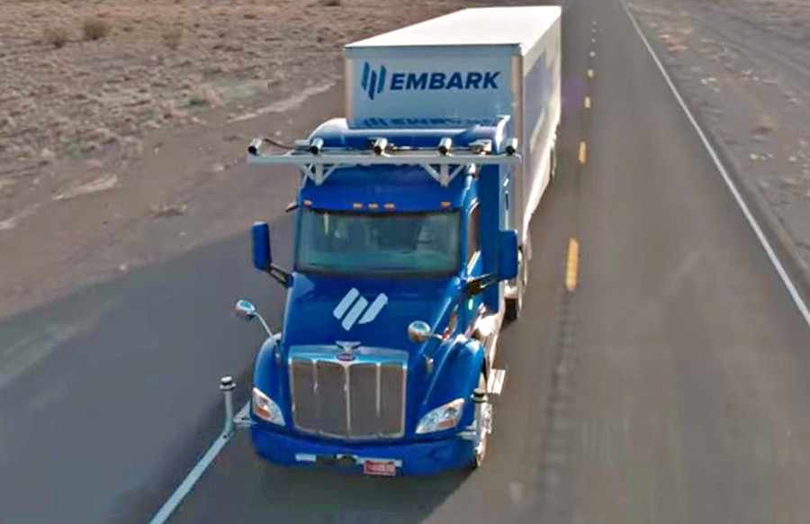 La conducción autónoma de camiones, ha llegado para quedarse