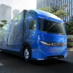 Daimler E-FUSO Vision One, un nuevo camión eléctrico de futuro.