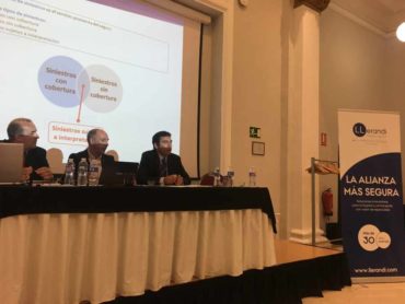 Jose Manuel Flor (LLERANDI), Pedro Sáez (EUROVET), y Juan Manuel Sierra (ATFRIE)