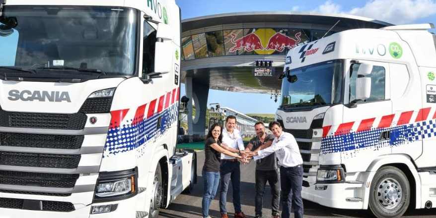 Scania proveedor de transporte sostenible de MotoGP™ hasta 2019