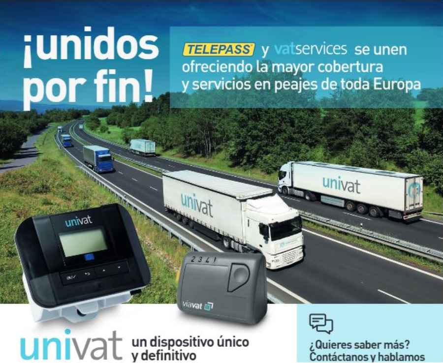 VATSERVICES firmado el contrato con TELEPASS para la distribución del UNIVAT