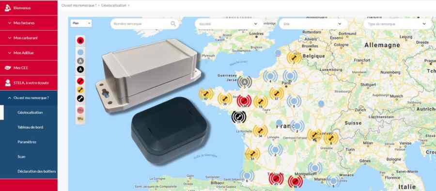 TOTAL y Sigfox lanzan una solución para monitorizar flotas de camiones en tiempo real con tecnología IoT