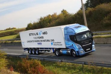 El IVECO Stralis NP 460 propulsado por gas natural licuado logra un nuevo récord de distancia recorrida sin repostar