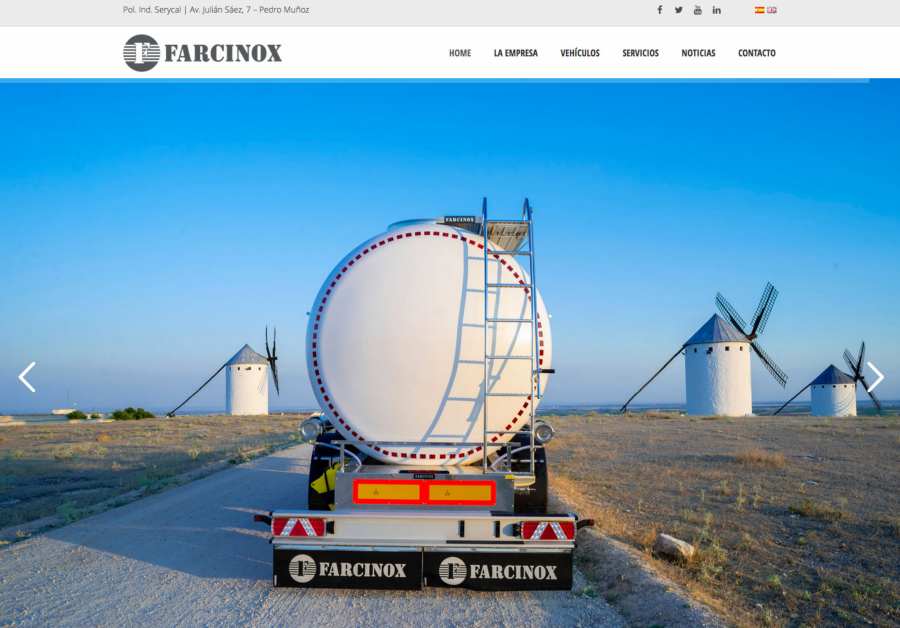 Farcinox estrena página web