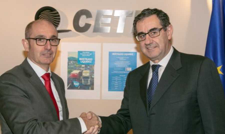 Convenio entre la CETM y Iberaval para financiar el sector del transporte de mercancías por carretera