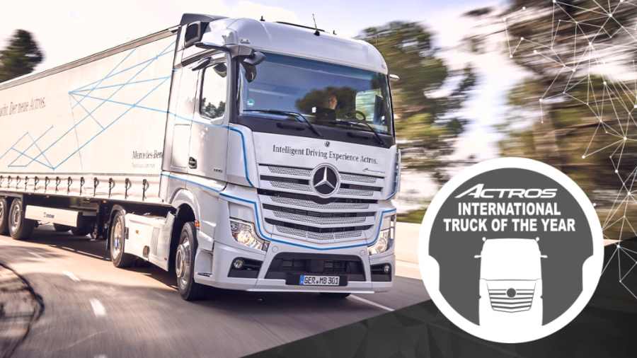 El Mercedes-Benz Actros logra el Camión del año 2020 en Europa